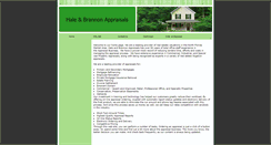 Desktop Screenshot of haleandbrannonappraisals.com
